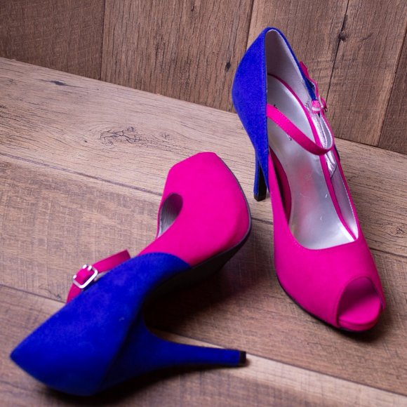 Xappeal Shoes - Color Block Heels